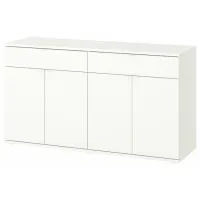 Комод Ikea Vihals 75 x 140 x 37см / МДФ / Белый