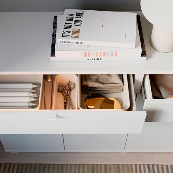 Комод Ikea Vihals 75 x 140 x 37см / МДФ / Белый photo 3