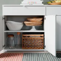Комод Ikea Vihals 75 x 140 x 37см / МДФ / Белый photo 4