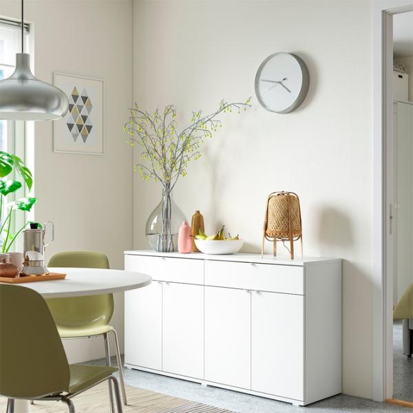 Комод Ikea Vihals 75 x 140 x 37см / МДФ / Белый photo 5