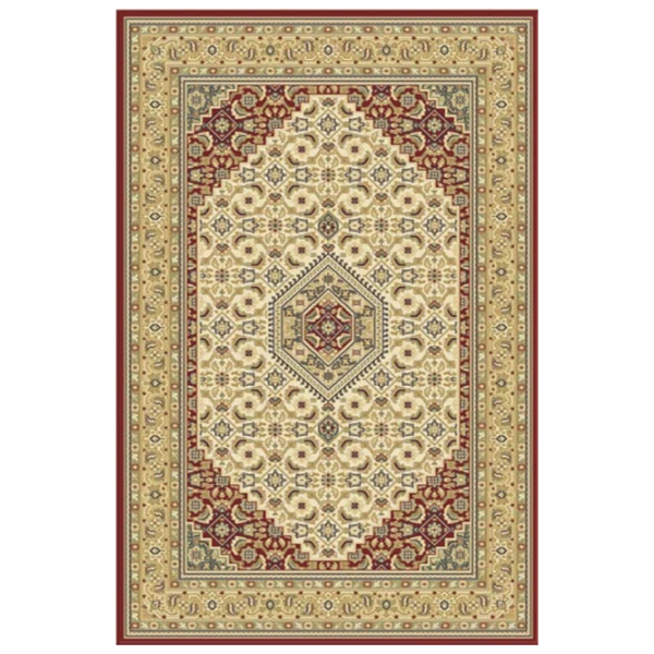 Ковер Covoare Ungheni Atlas Beige Red / Фризе photo 1