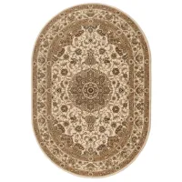 Covor Covoare Ungheni Atlas Beige Green / Polipropilenă