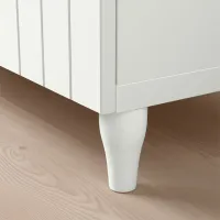 Comodă Ikea Besta 74 x 120 x 42 / MDF / Alb photo 4