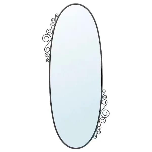 Oglindă Ikea Ekne  Metal / Oval photo 1 Oglindă Ikea Ekne  Metal / Oval photo 1