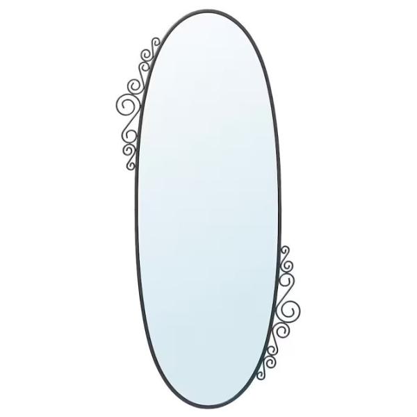 Oglindă Ikea Ekne  Metal / Oval photo 1 Oglindă Ikea Ekne  Metal / Oval photo 1