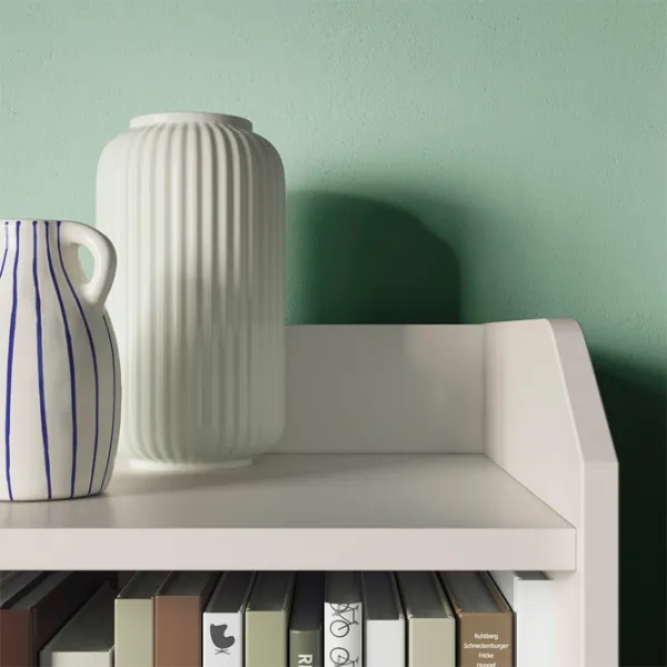 Comodă Ikea Hauga 116 x 208 x 46 / MDF / Alb photo 3