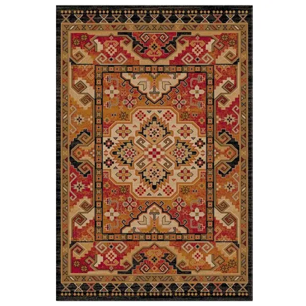 Ковер Covoare Ungheni Berber Brown Red / Полиэстер photo 1