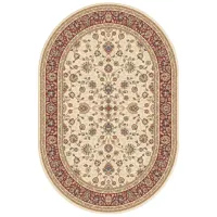 Covor Covoare Ungheni Atlas Beige Red / Polipropilenă