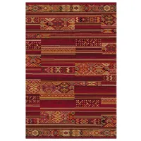 Covor Covoare Ungheni Berber Red Brown / Poliester