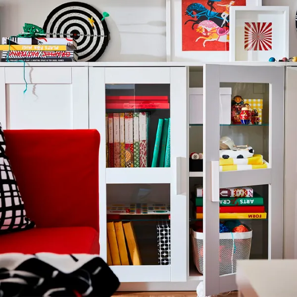 Comodă Ikea Brimnes 95 x 78 x 41 / MDF / Alb photo 3