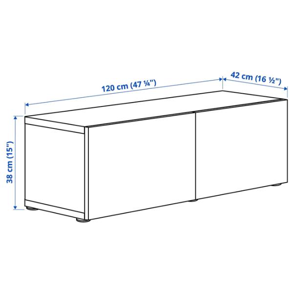 Comodă TV Ikea Besta 38 x 120 x 42 / PAL photo 2