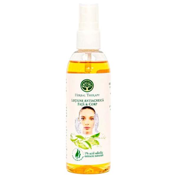 Loțiune-spray pentru față Herbal Therapy Anti-acnee pentru față și corp 0.1l photo 1 Loțiune-spray pentru față Herbal Therapy Anti-acnee pentru față și corp 0.1l photo 1