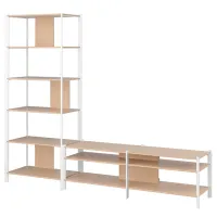 Тумба под телевизор Ikea Jattesta 194 x 240 x 40см / ДСП