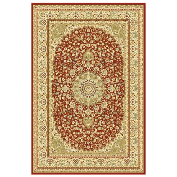 Covor Covoare Ungheni Atlas Beige Red / Polipropilenă photo 1