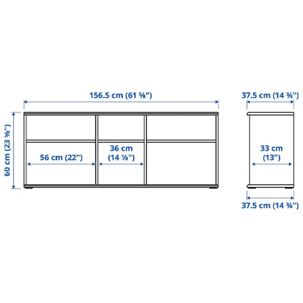 Comodă TV Ikea Skruvby 60 x 156 x 38 / PAL photo 2 Comodă TV Ikea Skruvby 60 x 156 x 38 / PAL photo 2