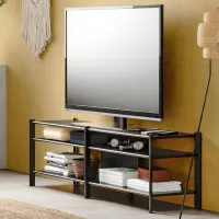 Тумба под телевизор Ikea Jattesta 48 x 160 x 40см / Бамбук photo 2