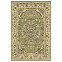 Covor Covoare Ungheni Atlas Beige Green / Polipropilenă