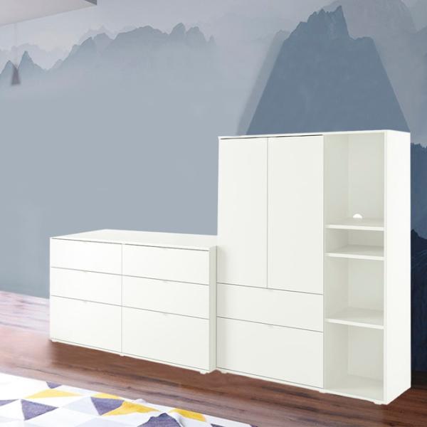 Комод Ikea Vihals 140 x 245 x 47см / МДФ / Белый photo 2