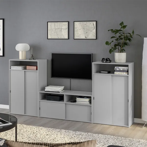 Тумба под телевизор Ikea Spiksmed  97 x 216 x 32см / ДСП photo 2 Тумба под телевизор Ikea Spiksmed  97 x 216 x 32см / ДСП photo 2