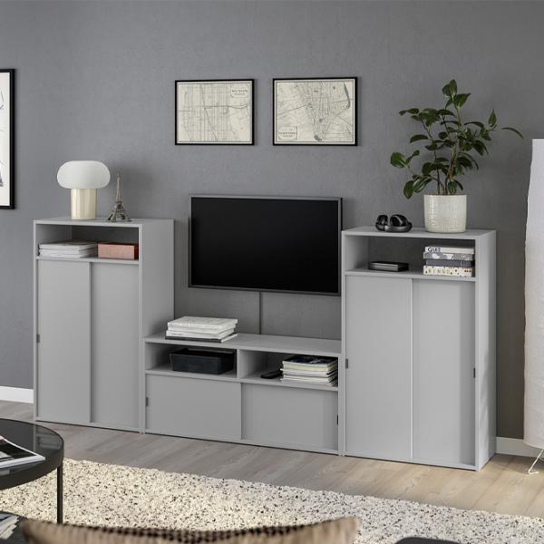 Тумба под телевизор Ikea Spiksmed  97 x 216 x 32см / ДСП photo 2 Тумба под телевизор Ikea Spiksmed  97 x 216 x 32см / ДСП photo 2