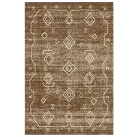 Ковер Covoare Ungheni Casablanca Коричневый / Шерсть