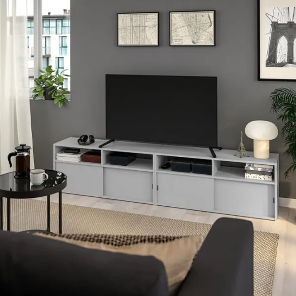 Тумба под телевизор Ikea Spiksmed  44 x 155 x 32см / ДСП photo 2 Тумба под телевизор Ikea Spiksmed  44 x 155 x 32см / ДСП photo 2