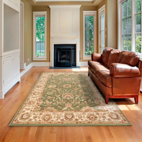 Covor Covoare Ungheni Atlas Beige Green / Frize photo 4