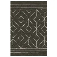 Covor Covoare Ungheni Casablanca Black Beige / Lână