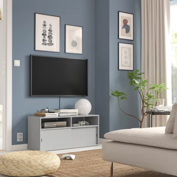 Тумба под телевизор Ikea Spiksmed  44 x 97 x 32см / ДСП photo 2 Тумба под телевизор Ikea Spiksmed  44 x 97 x 32см / ДСП photo 2