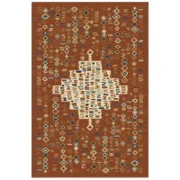 Ковер Covoare Ungheni Atlas Brown Blue / Полипропилен