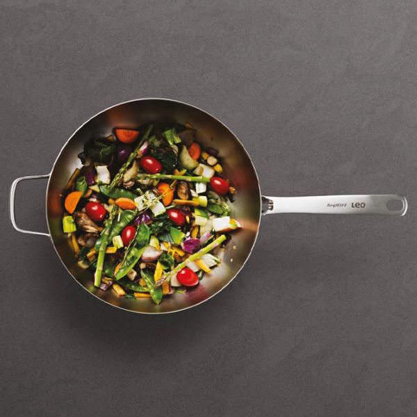 Tigaie BergHOFF Leo Graphite 3950496  Wok / 28 cm / Silver photo 4