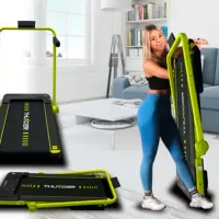Беговая дорожка Thunder IMPACT 12 км/ч / 130 кг / Лаймовый photo 2