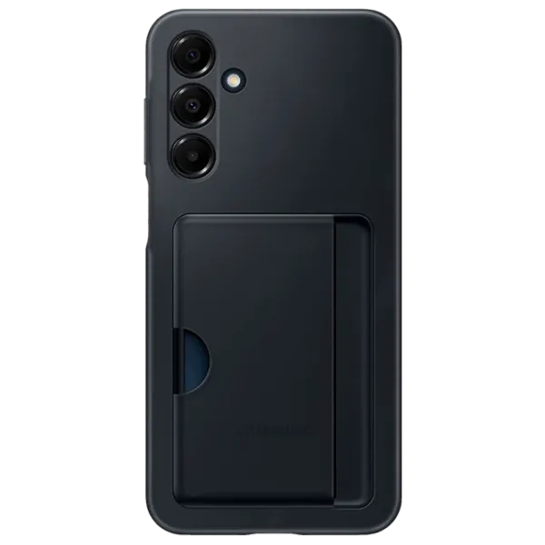 Husă pentru smartphone Samsung Galaxy A16 4G Samsung / Card Slot / TPU / Black photo 1 Husă pentru smartphone Samsung Galaxy A16 4G Samsung / Card Slot / TPU / Black photo 1