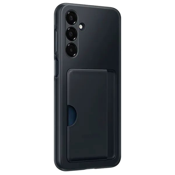 Husă pentru smartphone Samsung Galaxy A16 4G Samsung / Card Slot / TPU / Black photo 2 Husă pentru smartphone Samsung Galaxy A16 4G Samsung / Card Slot / TPU / Black photo 2