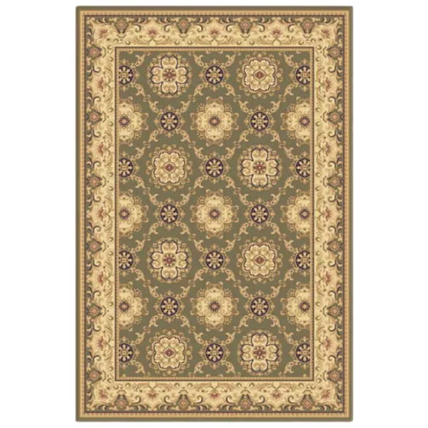 Covor Covoare Ungheni Atlas Beige Green / Polipropilenă photo 1