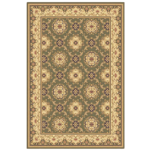 Covor Covoare Ungheni Atlas Beige Green / Polipropilenă photo 1