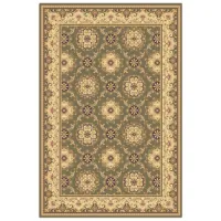 Covor Covoare Ungheni Atlas Beige Green / Polipropilenă