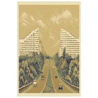 Covor Covoare Ungheni Atlas Beige Green / Polipropilenă