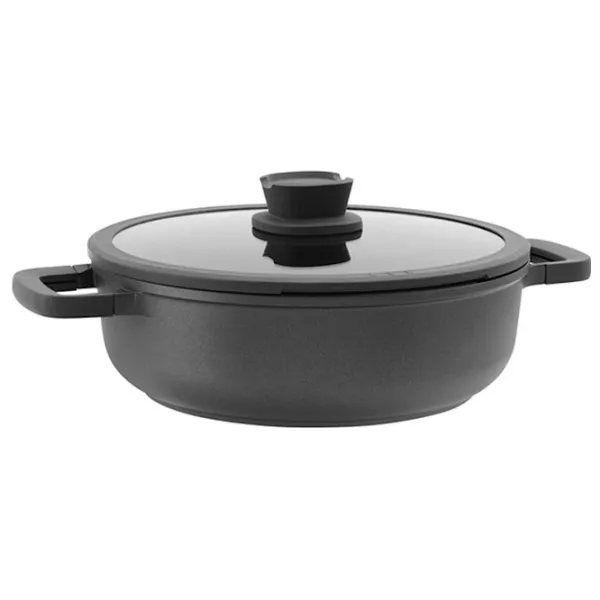 Tigaie BergHOFF Stone 3950595 Stewpan / 28 cm / Black photo 1 Tigaie BergHOFF Stone 3950595 Stewpan / 28 cm / Black photo 1