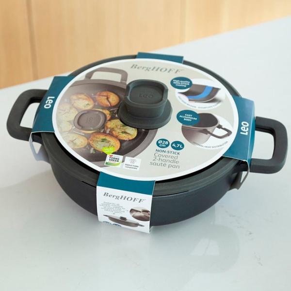 Tigaie BergHOFF Stone 3950595 Stewpan / 28 cm / Black photo 6 Tigaie BergHOFF Stone 3950595 Stewpan / 28 cm / Black photo 6