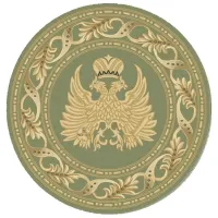 Ковер Covoare Ungheni Mitropolia Зеленый / Полипропилен