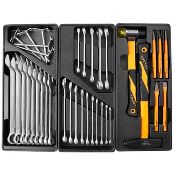 Dulap cu role pentru scule Tolsen 85410 175 buc. Metal photo 4