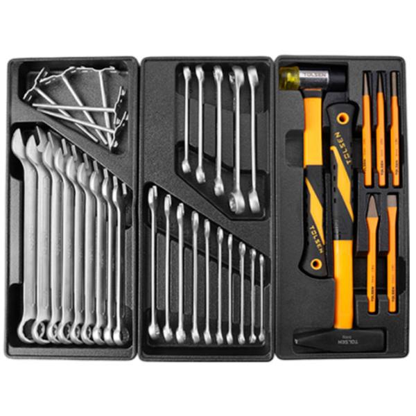 Dulap cu role pentru scule Tolsen 85410 175 buc. Metal photo 4