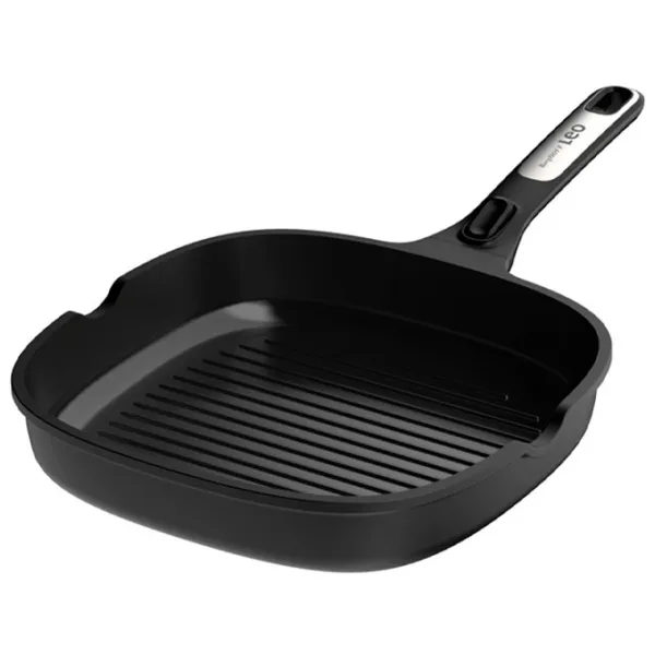 Tigaie BergHOFF Leo Phantom 3950573 Tigaie-grill / 26 cm / Black photo 1 Tigaie BergHOFF Leo Phantom 3950573 Tigaie-grill / 26 cm / Black photo 1
