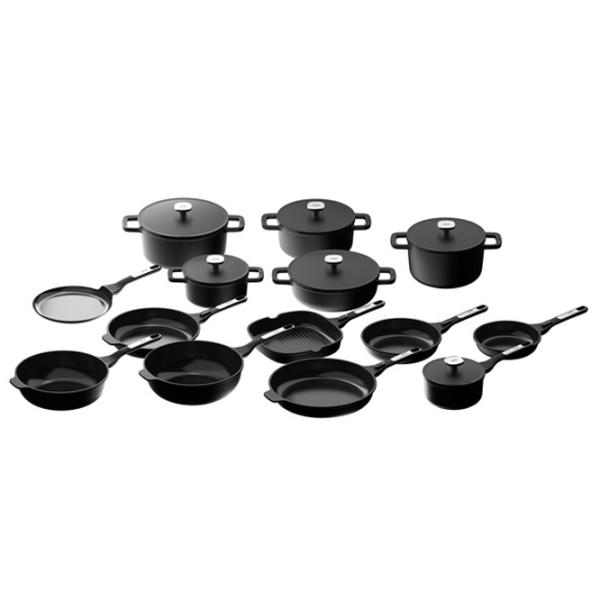 Tigaie BergHOFF Leo Phantom 3950573 Tigaie-grill / 26 cm / Black photo 3 Tigaie BergHOFF Leo Phantom 3950573 Tigaie-grill / 26 cm / Black photo 3