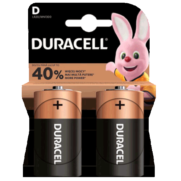 Baterie Duracell MN1300 AAA 1.5 V / 2 buc. photo 1