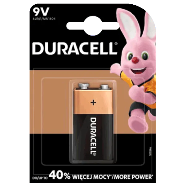 Baterie Duracell MN1604 K1 9 V / 1 buc. photo 1