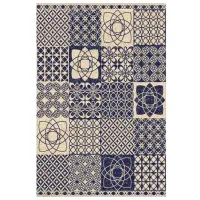 Covor Covoare Ungheni Bella Vintage Blue Beige / Lână