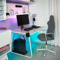 Офисный стол Ikea Huvudspelare ДСП/ Бежевый photo 2