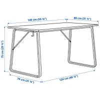 Офисный стол Ikea Huvudspelare ДСП/ Бежевый photo 6